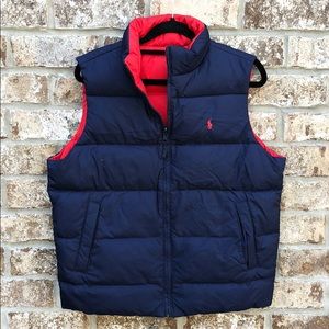 Polo by Ralph Lauren boys reversible puffer vest